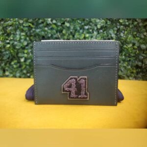 Coach Varsity Patch Leather Card Case
