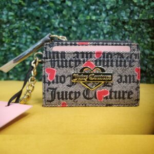 Juicy Couture Logo Heart Coin Purse