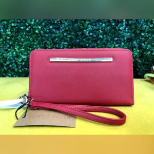 Red Steve Madden Zip-Around