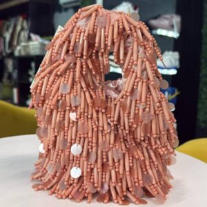 Beaded Tassel Handbag